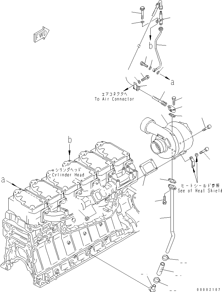 HOSE,(B) 07260-32011 KOMATSU
