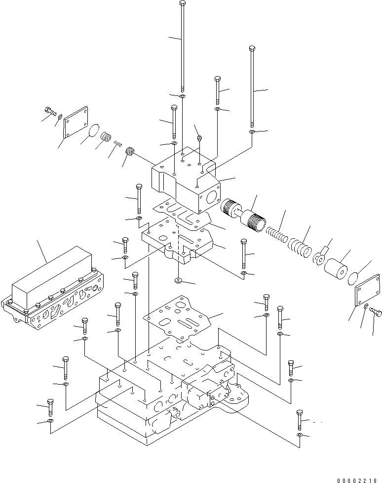 Пробка 428-15-15840 KOMATSU