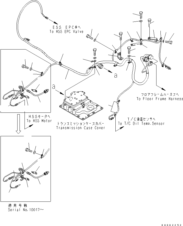 Жгут проводов 154-06-71171 KOMATSU