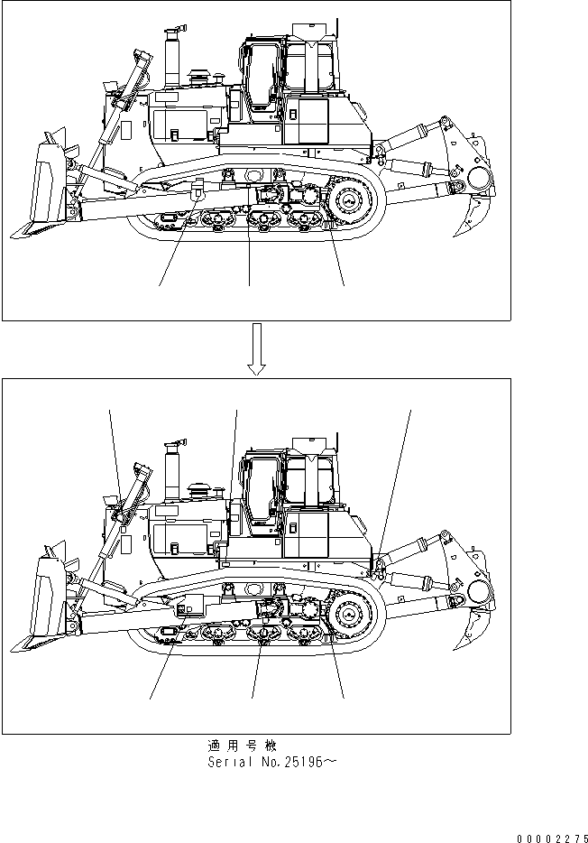 Маркировочная табличка 09960-01012 KOMATSU