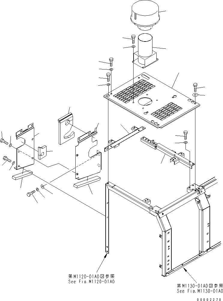 Cleaner Assembly 423-U12-3101 KOMATSU