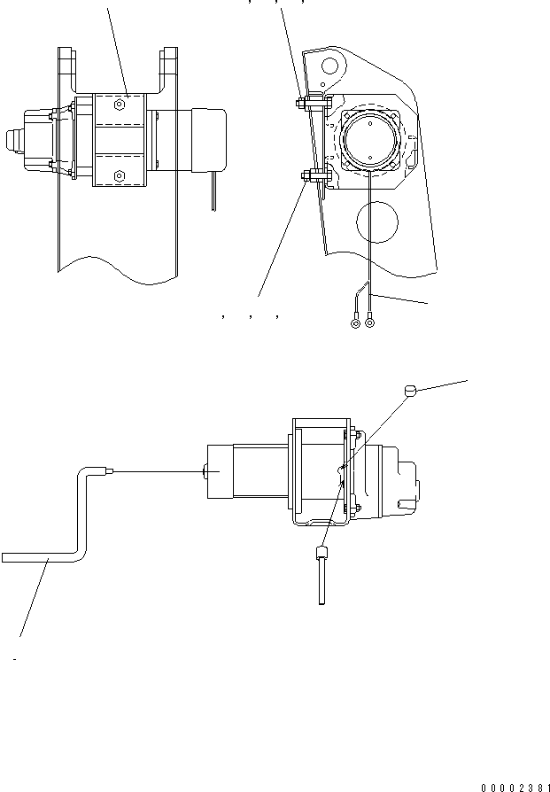Пробка MHS358-A143563 KOMATSU