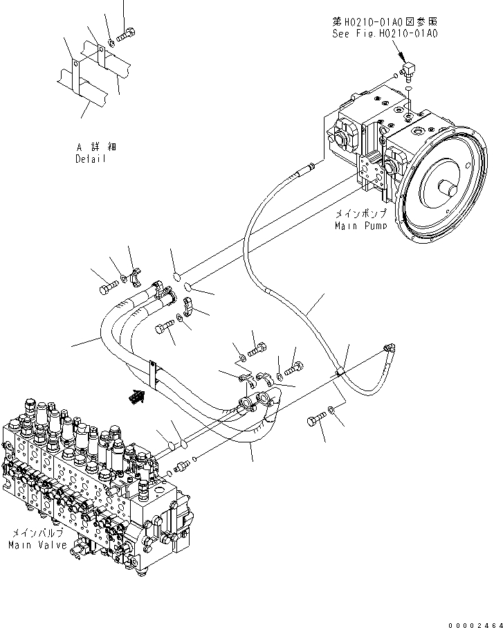 Зажим 20K-62-35640 KOMATSU