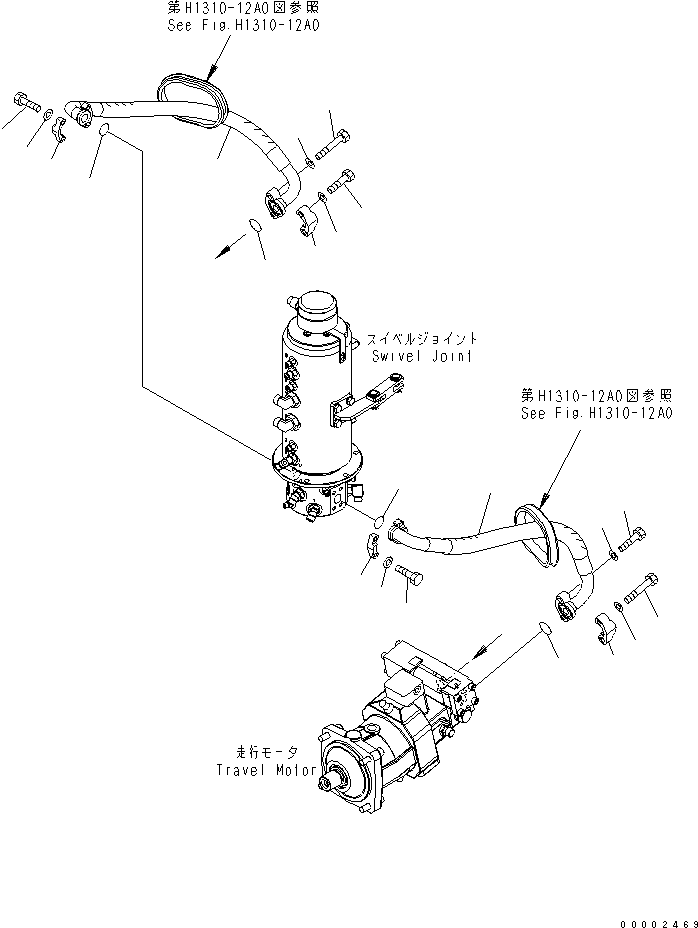 Болт 01011-81435 KOMATSU