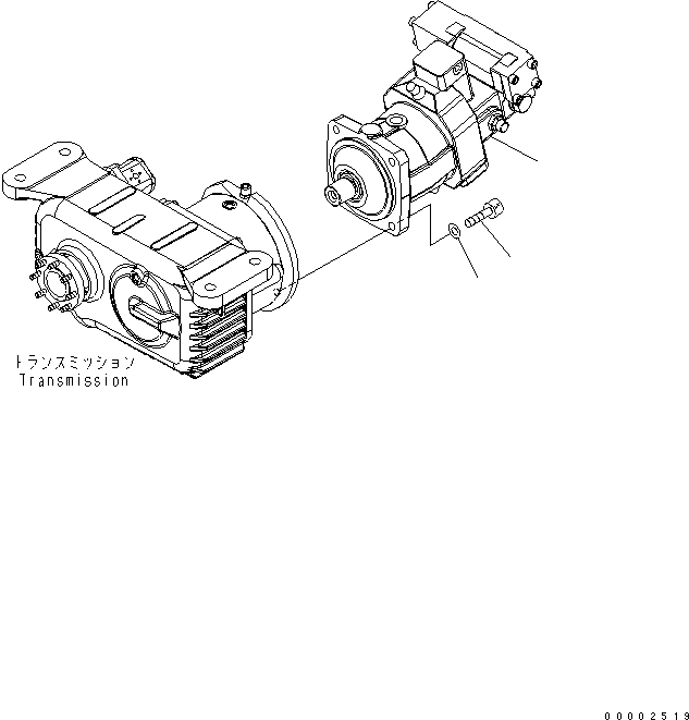 Болт 01252-71660 KOMATSU