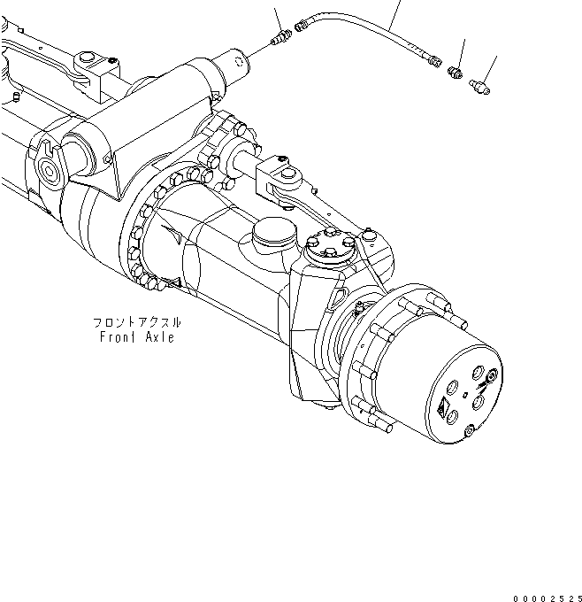 Ниппель 20K-23-31160 KOMATSU