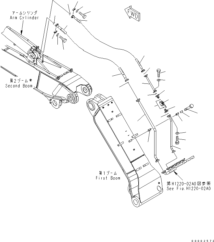 Шланг 07074-01021 KOMATSU