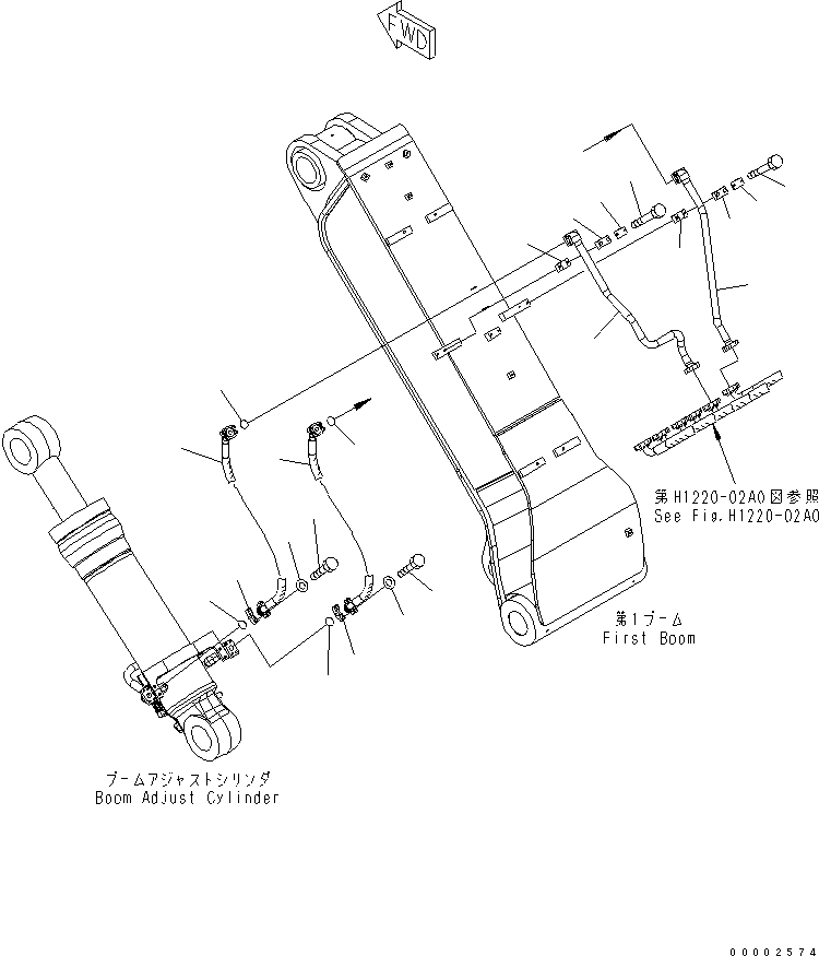 Шланг 07072-20610 KOMATSU