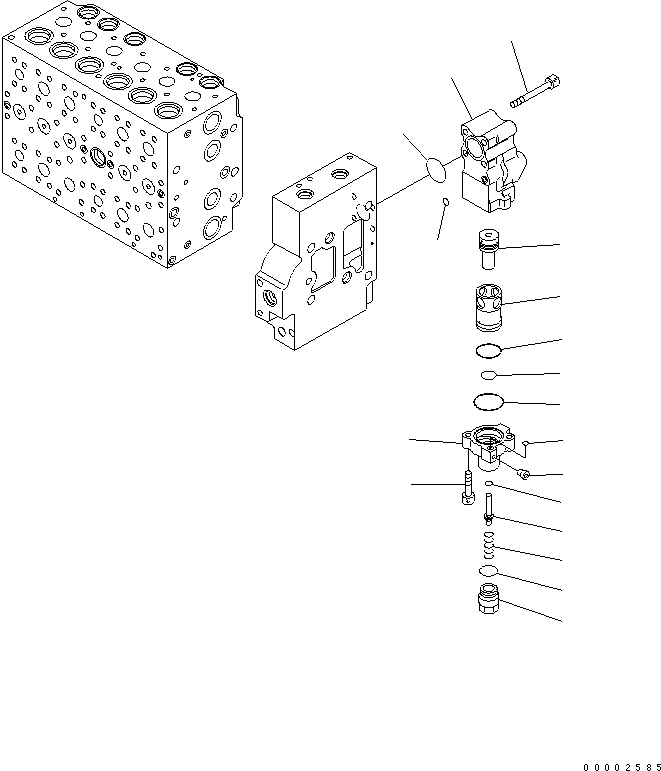 Болт 01252-60880 KOMATSU