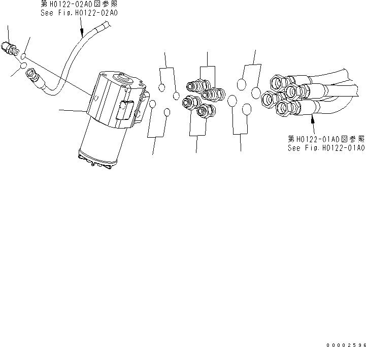 Клапан в сборе 417-64-35102 KOMATSU
