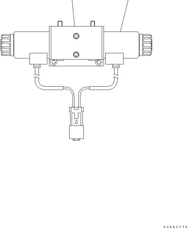 Электромагнит UC1026011625 KOMATSU