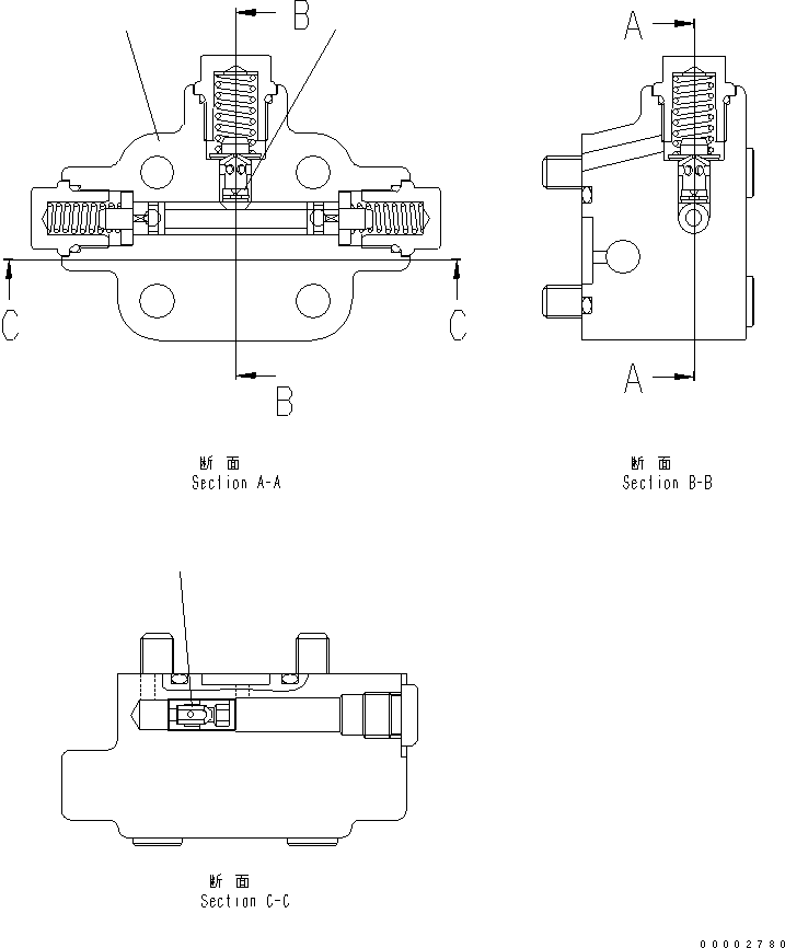 Дроссель (жиклёр) UC4704466252 KOMATSU