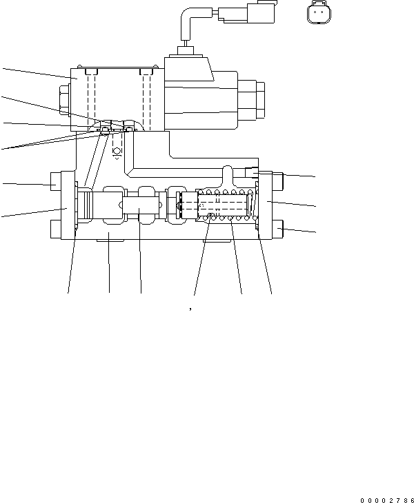Дроссель (жиклёр) UC1801520665 KOMATSU
