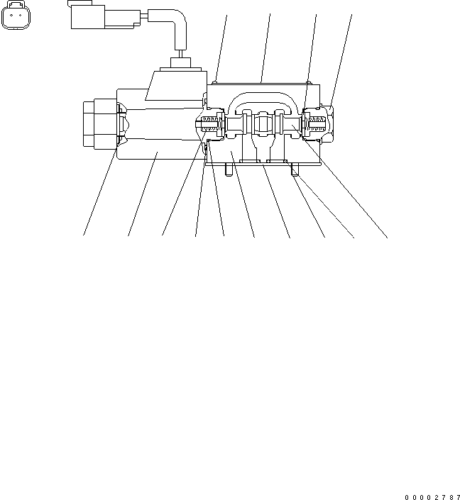 Винт UC1100655312 KOMATSU