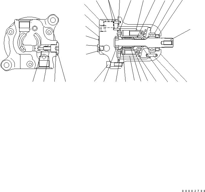 Уплотнительное кольцо круглого сечения KB95121-07500 KOMATSU
