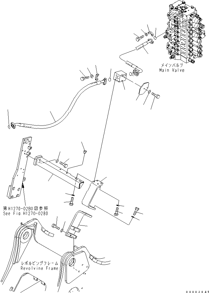 Шланг 07097-20516 KOMATSU