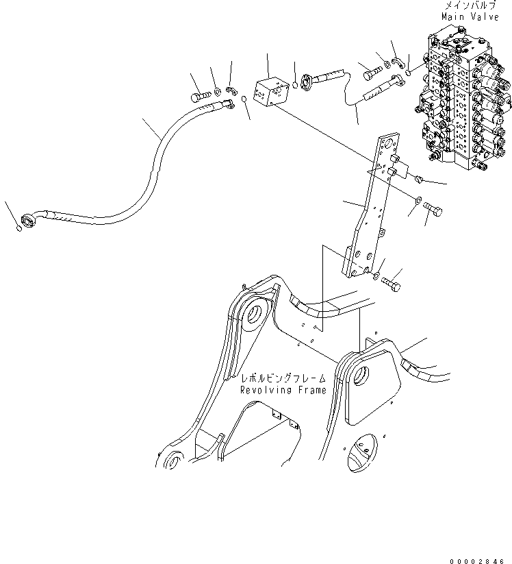 Шланг 07097-20517 KOMATSU