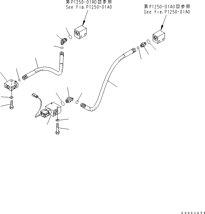 Шланг 02777-20409 KOMATSU