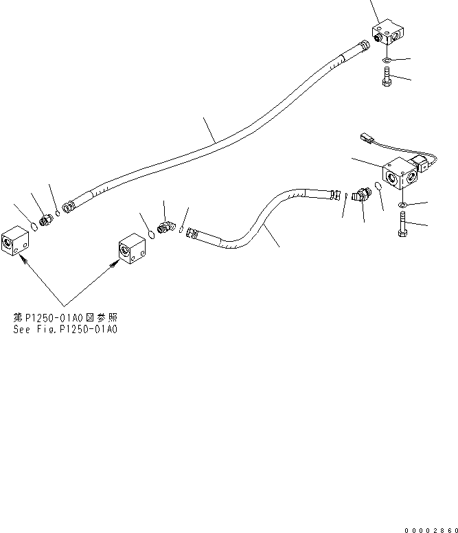 Шланг 02777-20405 KOMATSU