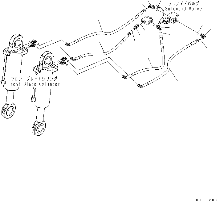 Шланг 02779-20309 KOMATSU