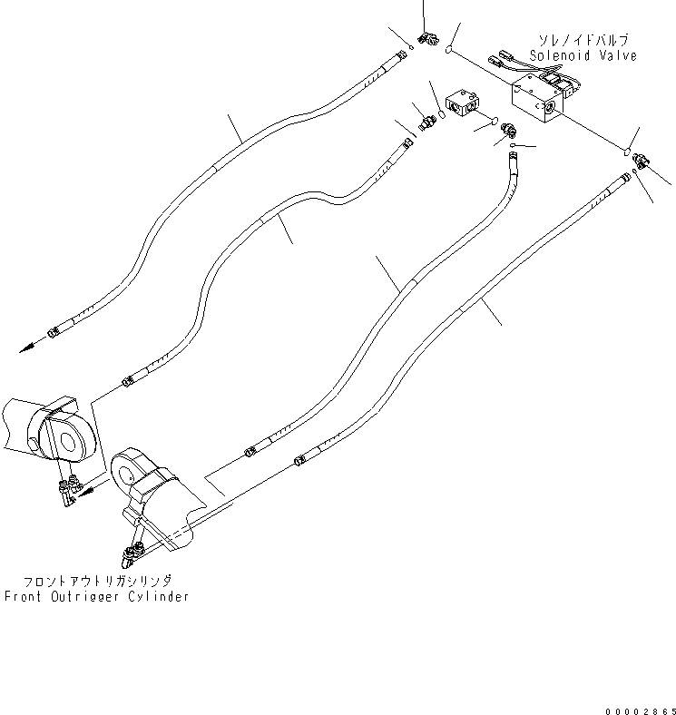 Шланг 02777-20315 KOMATSU
