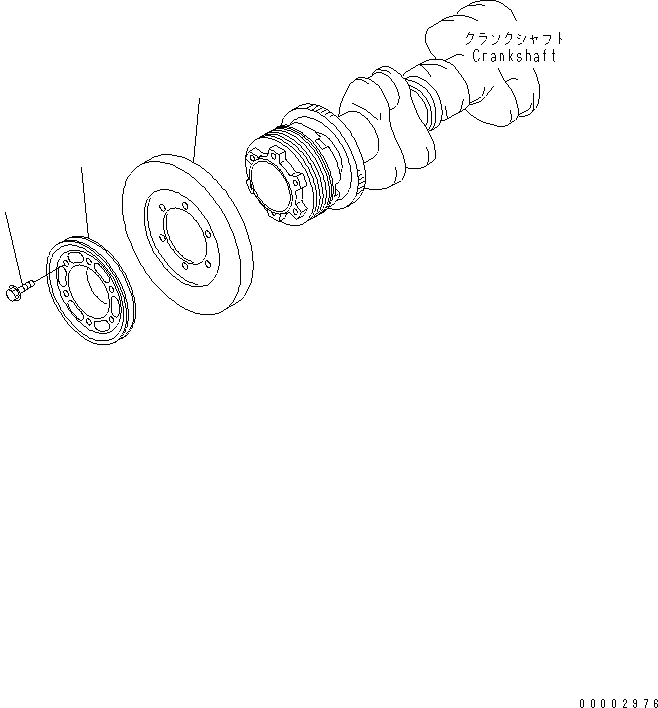 PULLEY¤ HARDENING 6222-91-1550 KOMATSU