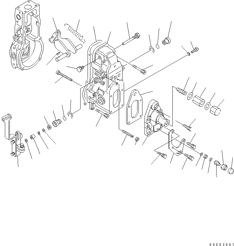 Палец DK154237-1100 KOMATSU