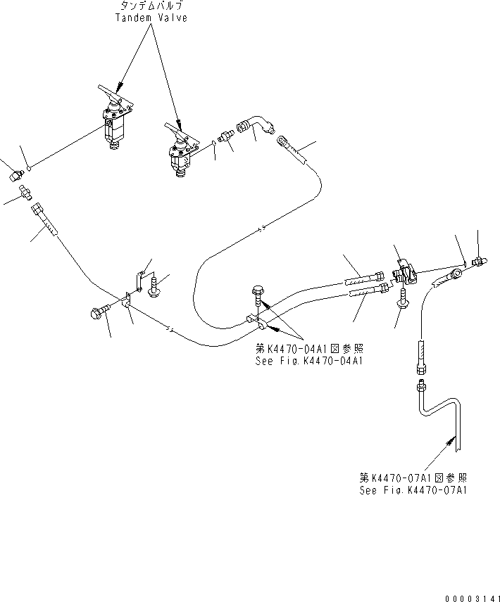 Шланг 07623-00605 KOMATSU