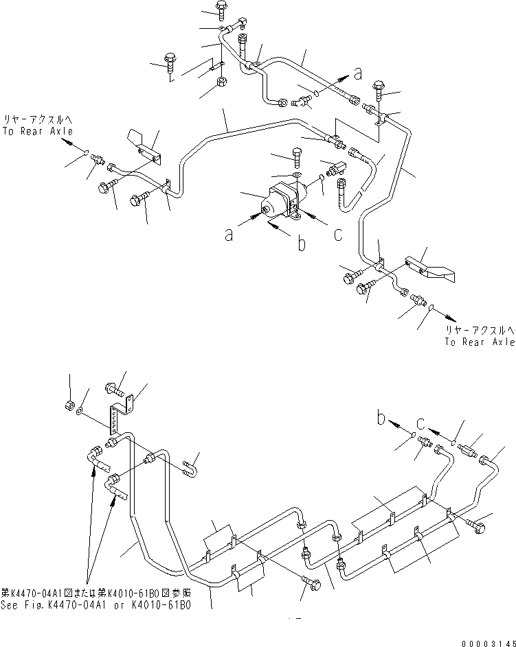 Трубка 427-43-27730 KOMATSU