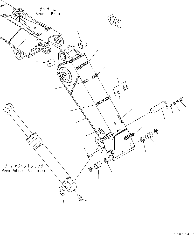 SPACER¤ 3MM 207-70-72430 KOMATSU