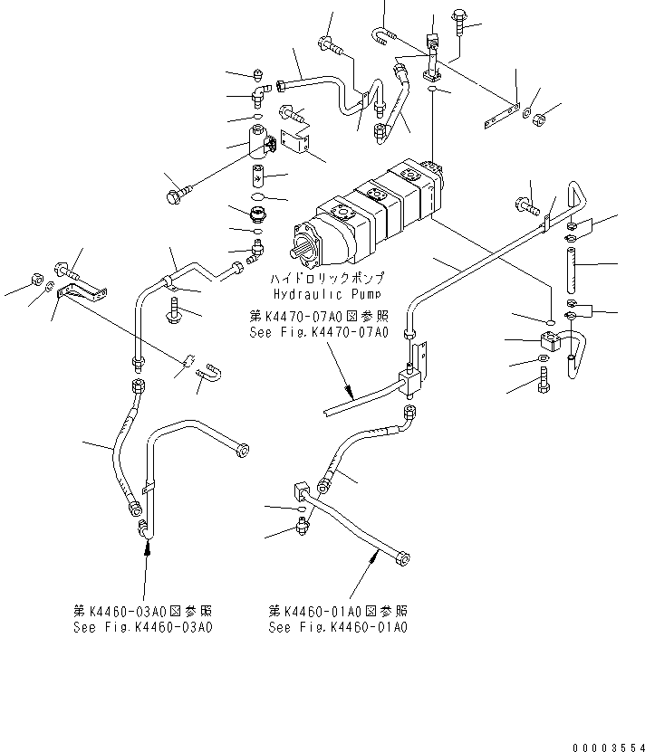 Шланг 07260-02625 KOMATSU