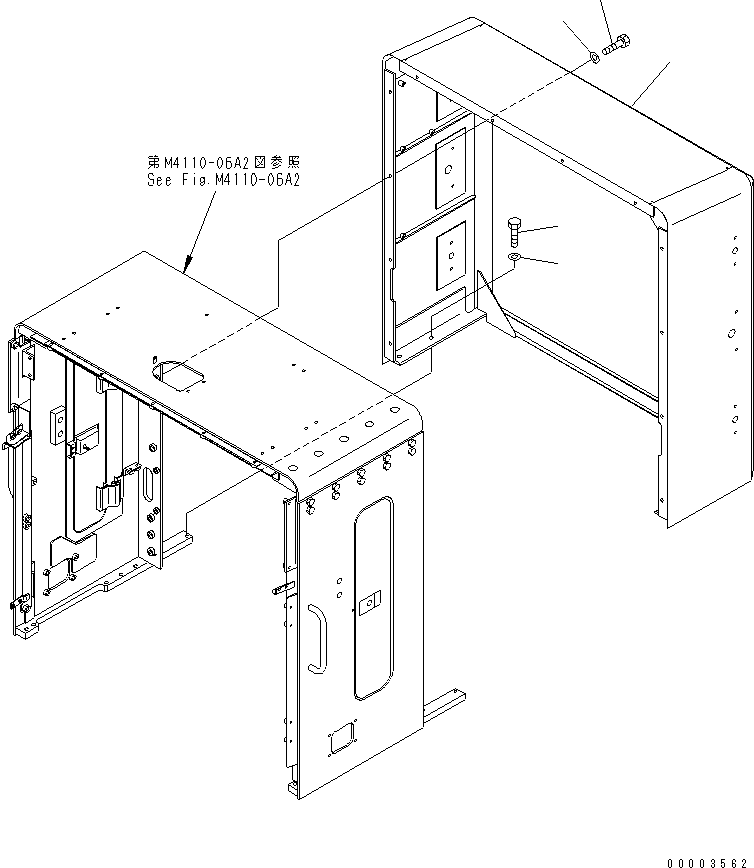 Воздуховод 427-Z90-3810 KOMATSU
