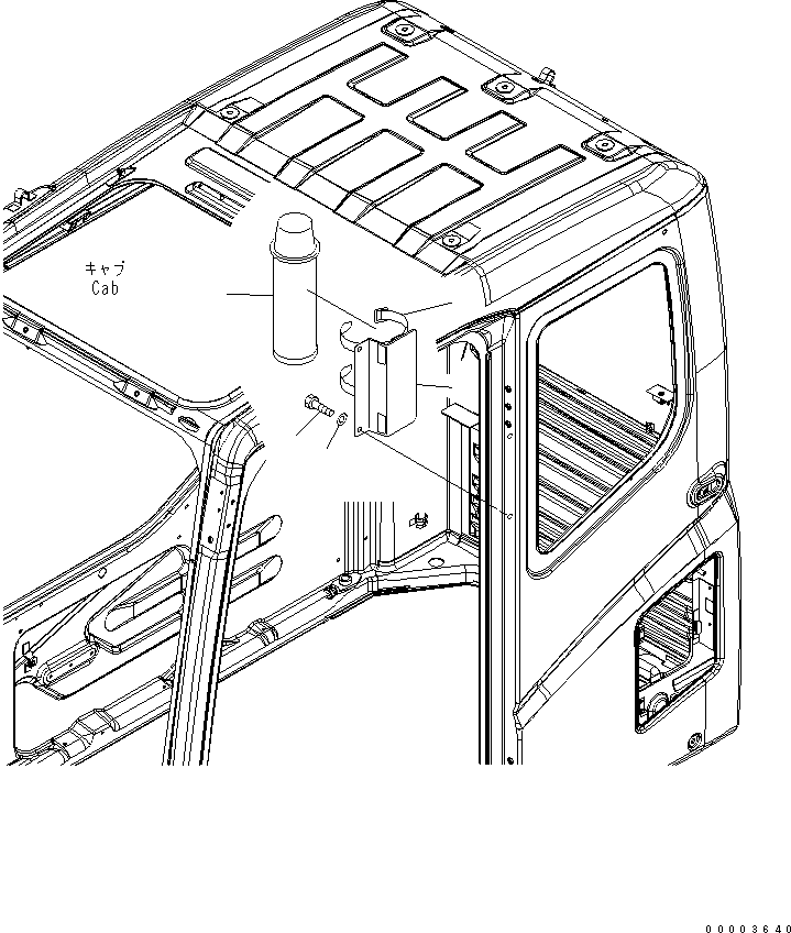 FLASK 195-911-1722 KOMATSU