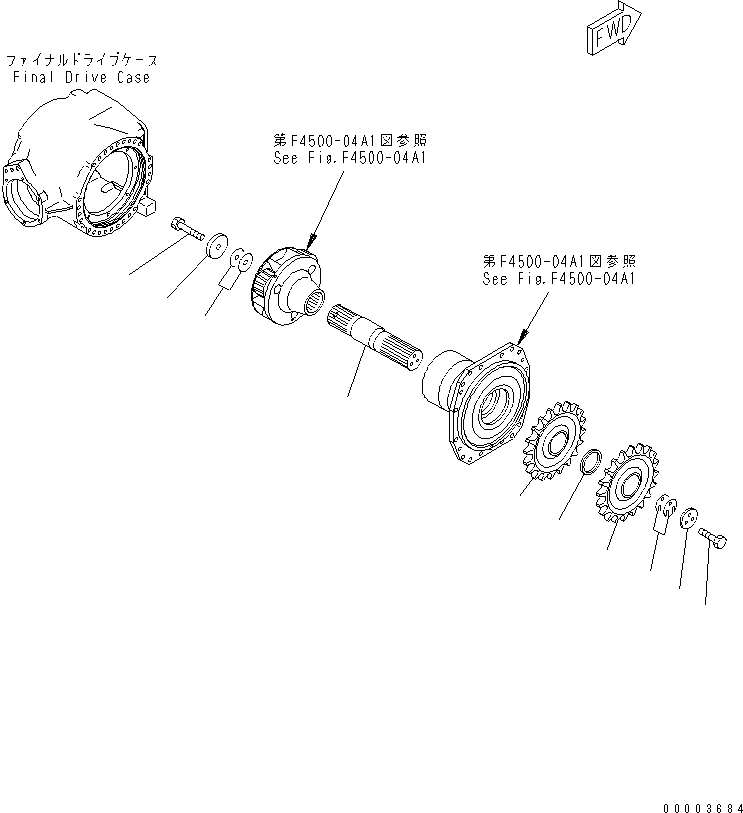 Болт 01011-62005 KOMATSU