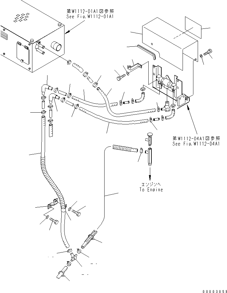 Шланг в сборе 20Y-979-7220 KOMATSU