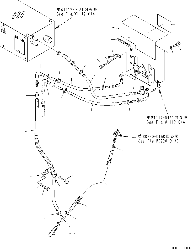 Шланг в сборе 20Y-979-7240 KOMATSU