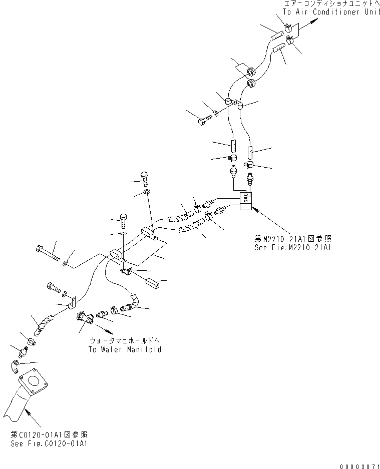 Угольник 07323-30400 KOMATSU