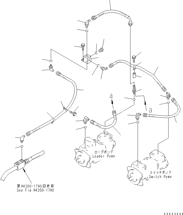 Угольник 07236-11234 KOMATSU