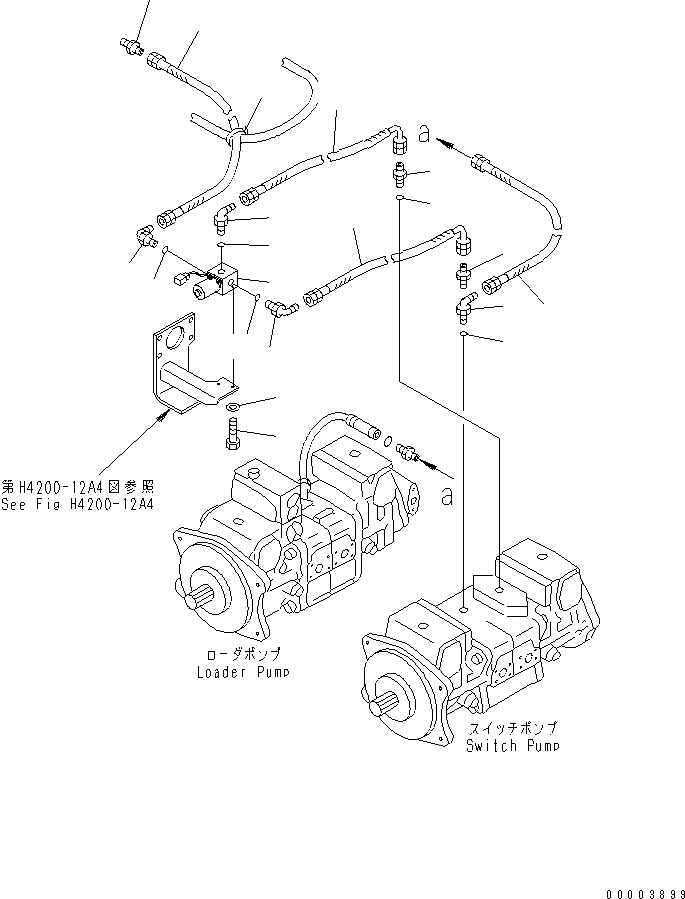Шланг 07623-002A3 KOMATSU