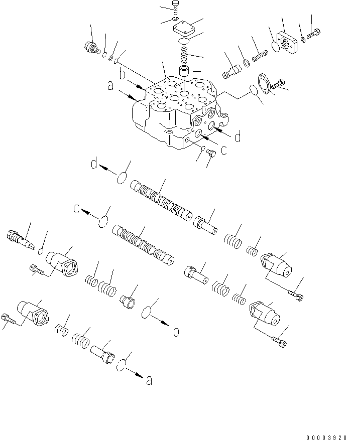 болт 01010-61425 KOMATSU