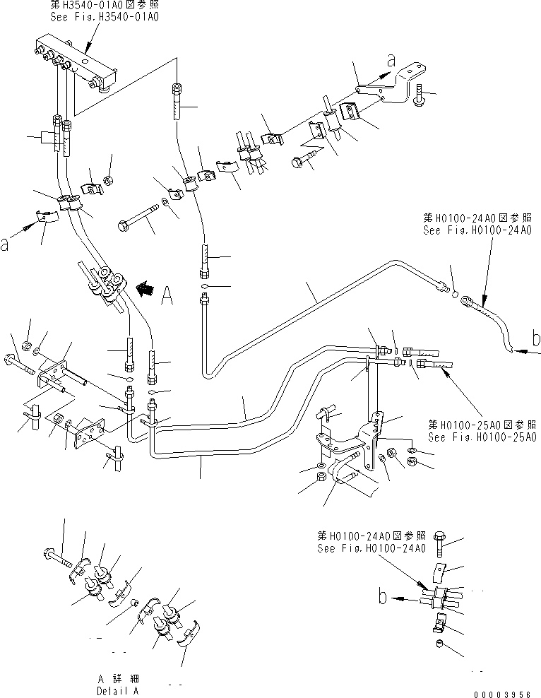 шланг с торцевым уплотнением 02765-00410 KOMATSU