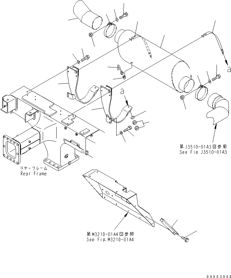 Лента 569-95-41740 KOMATSU