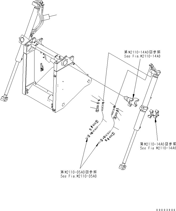 Шланг 07125-00611 KOMATSU
