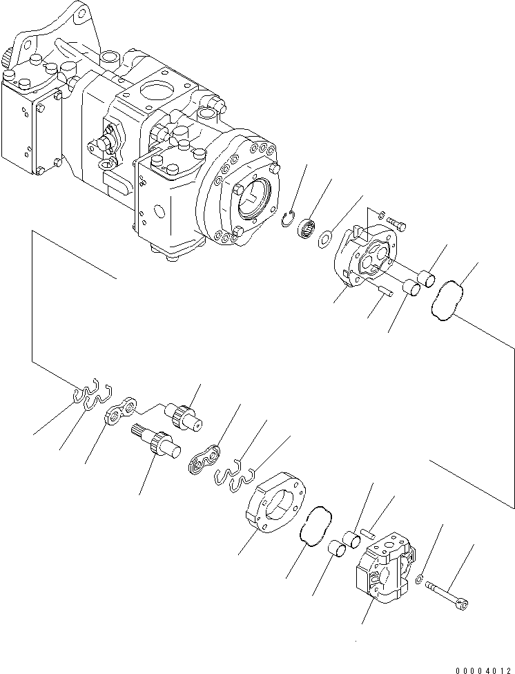 опорное кольцо (\7\705-67-01440) KOMATSU