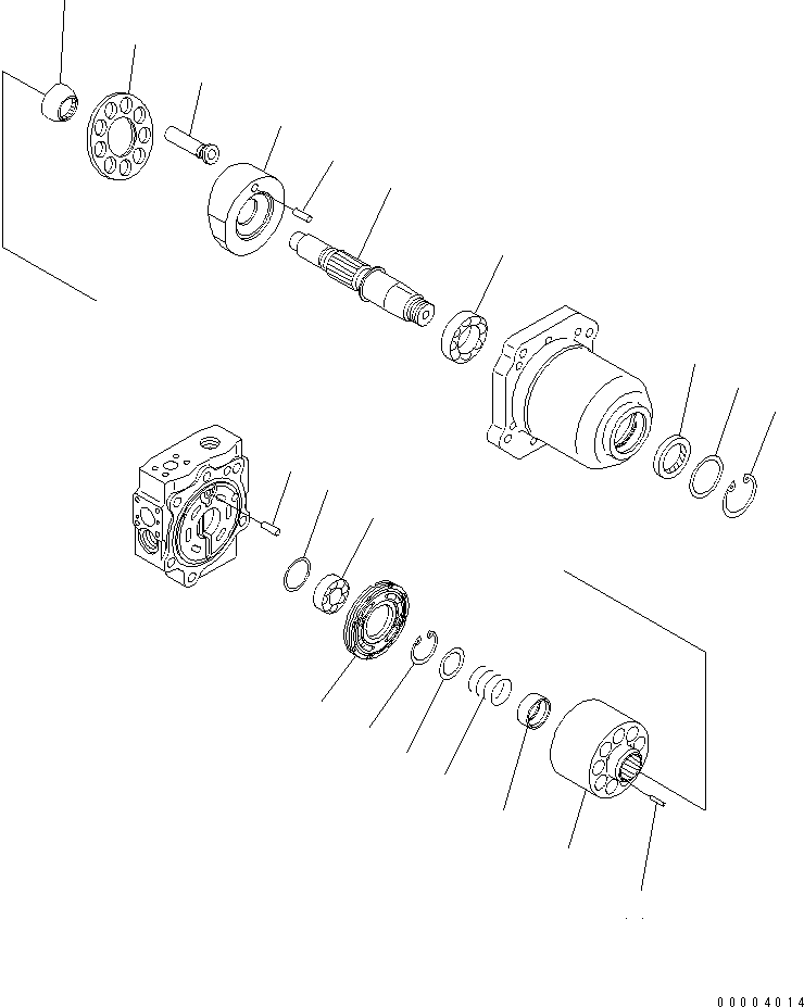 Фиксатор башмака (\7\708-2H-33341) KOMATSU