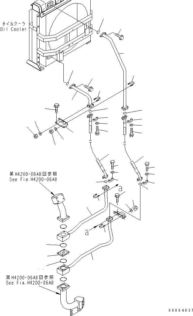 Шланг фланцевого типа 07297-01207 KOMATSU