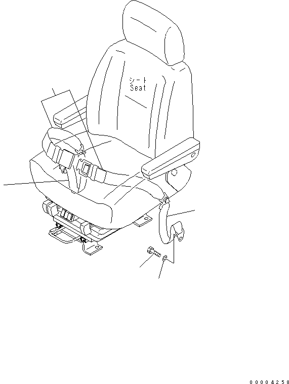 BELT, TETHER 09409-20000 KOMATSU