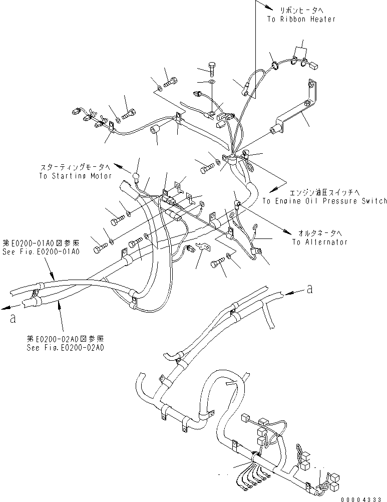 Жгут проводов 20Y-06-31470 KOMATSU