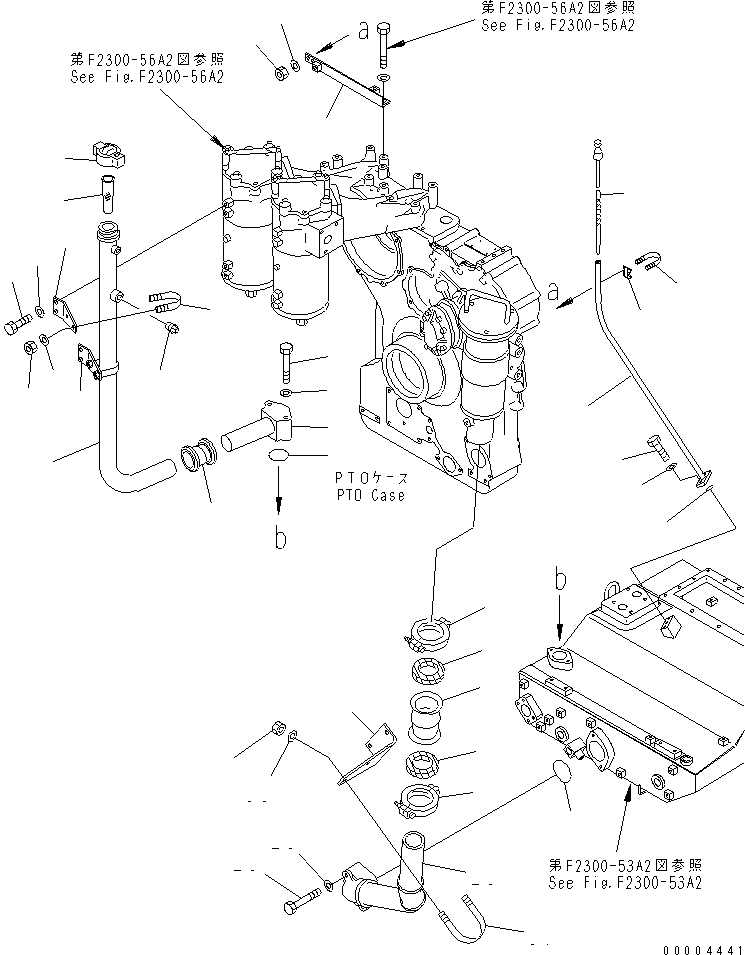 POWER TRAIN ASS'Y,(B) (195-00-00533) KOMATSU