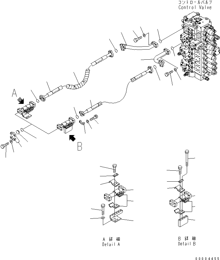 Трубка 207-62-73640 KOMATSU